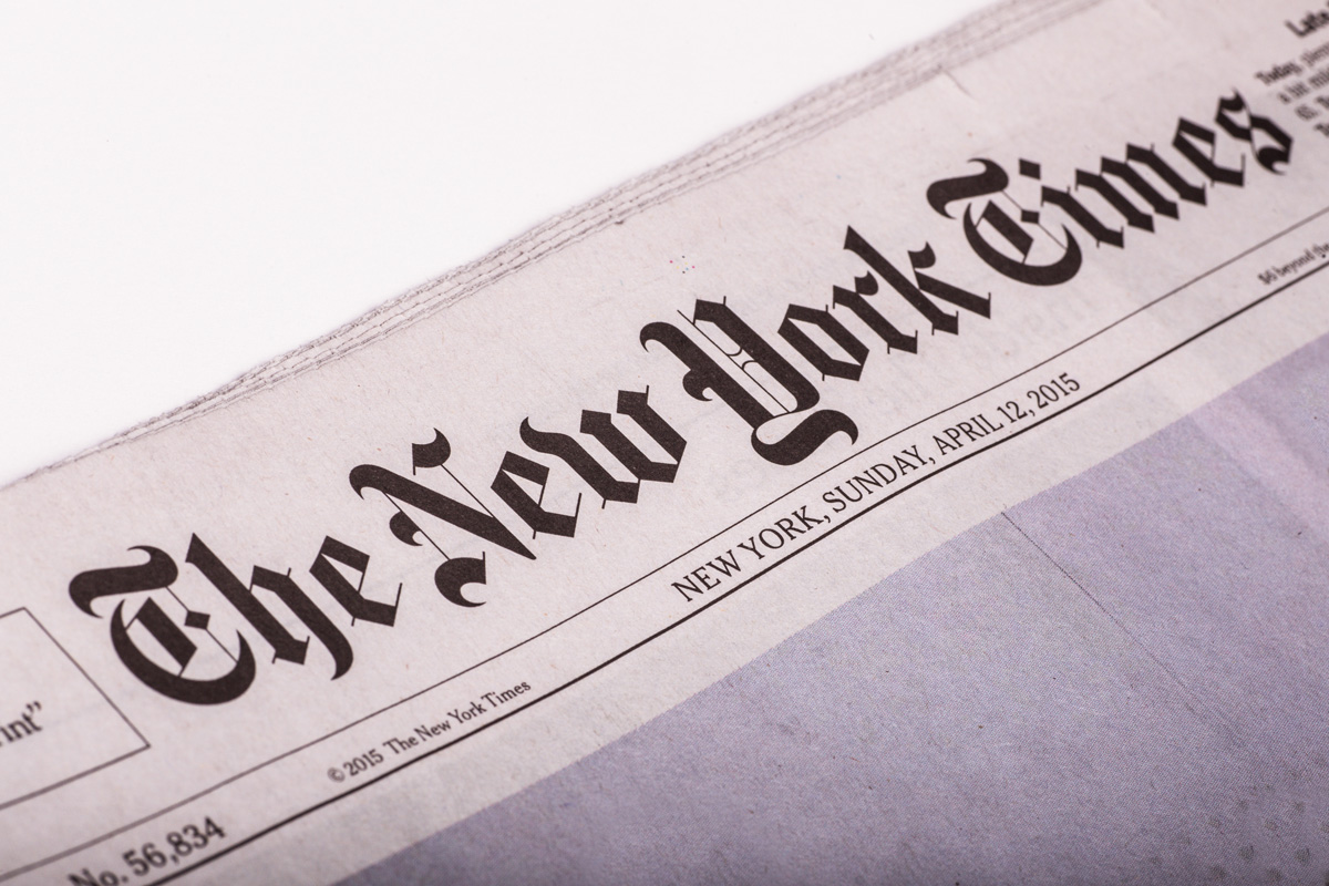 New York Times Newspaper